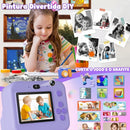 Câmera digital infantil de impressão instantânea