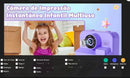 Câmera digital infantil de impressão instantânea