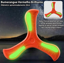 Bumerangue macio com luz noturna
