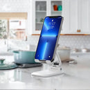 Suporte Dobrável de Mesa em ABS para Celular e Tablet