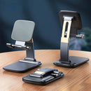 Suporte Dobrável de Mesa em ABS para Celular e Tablet
