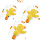 Brinquedo Pato de Pelúcia com Apito/Sonoro (Squeaker)